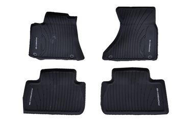 Black PVC Automobile Spare Parts Front and Rear Auto Floor Mats for Porsche Macan 2014 Foot Mat