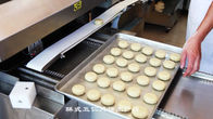 النظام الصناعي الخبز Prodction الخط PLC لتعبئة الخبز