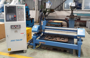 يتقاطع خط الأنابيب cnc عمليّة قطع آلة/معدن آليّ يقصّ آلة مع لهب مشعل