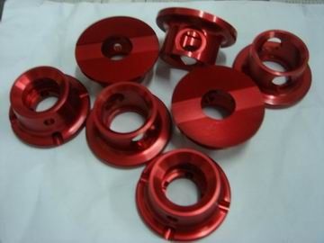 الألومنيوم AL7075 CNC أجزاء الآلات الدقيقة / تشكيله CNC أجزاء مع اطل بأكسيد الألومنيوم الأحمر