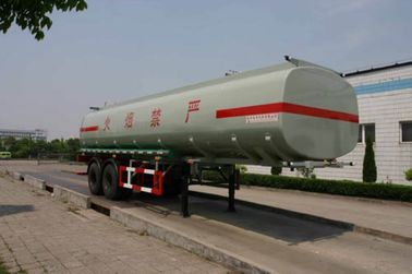 30000L 2 المحور الصلب السائلة صهريج شاحنة نقل الغاز / الديزل