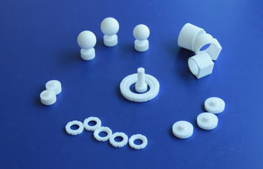عالية الدقة PTFE الآلات مصبوب أجزاء، الألياف الزجاجية أو ألياف الكربون معبأ