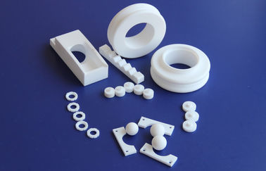 عالية الدقة PTFE الآلات مصبوب أجزاء، الألياف الزجاجية أو ألياف الكربون معبأ