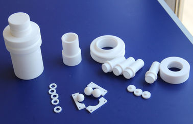 عالية الدقة PTFE الآلات مصبوب أجزاء، الألياف الزجاجية أو ألياف الكربون معبأ