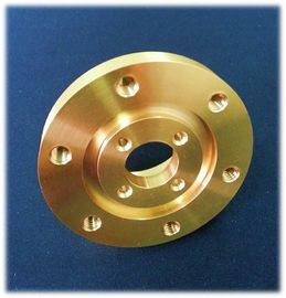 التصنيع باستخدام الحاسب الآلي Preciaion النحاس وقطع غيار تلمسنا العسكرية، 0.005mm Cylindricity