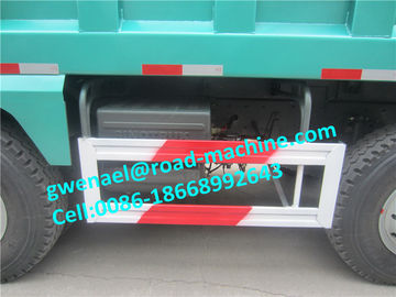 HOWO 8x4 شاحنة قلابة ثقيلة 50 طن شاحنة قلابة 10 عجلة شاحنة قلابة الرمل HYVA نظام الرفع الهيدروليكي